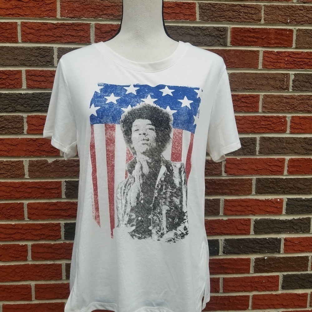 ❤Karl Ferris collection Jimi Hendrix T-shirt